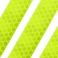 thumbnail image 4 of 12pcs Universal Reflective Safety Stickers for Helmet Adhesive Tape Reflector for Bicycle Motorcycle Helmets Green, 4 of 6