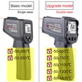 thumbnail image 2 of Digital Infrared Thermometer Single/Double Non-Contact Object Temperature Measurement Tool 7 Types Optional, 2 of 7