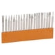 thumbnail image 3 of 20pcs Diamond Burr Grinding Bits Drill Kit, Ceramic Glass Bits Drill Kit, Diamond Pulido Grinding Rotary Point Head para Grabado Tallado Molienda, 3 of 8