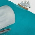 thumbnail image 3 of WIRESTER Canvas Prints Poster, 8 x 10 inch Wall Decor Canvas Artwork, White Whale Moby Dick, 3 of 7