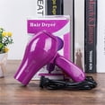 thumbnail image 2 of Hair Dryer With Folding Handle Travel Hair Dryer Blow Dryer Compact Hair Dryer Lightweight Salon Quiet Hairdryer For Women And Men Mini Hair Dryer Great For Travel, 2 of 6