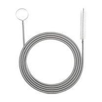 PEIBang Long Flexible Tube Cleaning Brush,Stainless Steel Cleaning Scrub Brush Drinking Straw Cleaner Brush for Home,Kitchen,Fish Tank,Water Pump Accessories