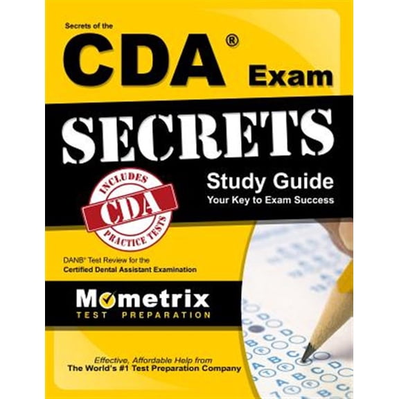 Pre-Owned Secrets of the CDA Exam Study Guide: DANB Test Review for the Certified Dental Assistant Examination (Paperback) 160971606X 9781609716066