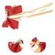 thumbnail image 3 of Ofertas Únicas 1 Pc Clip de Cabello Clásico en Forma de Lazo para Mujeres 3.94"x4.92"x0.87" Rojo, 3 of 3