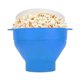 thumbnail image 2 of Cuencos de silicona para palomitas de maíz Cubo de palomitas de maíz para microondas plegable Utensilios de cocina (Azul) Ndcxsfigh Libre de BPA, 2 of 8