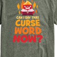 thumbnail image 3 of Inside Out - Can I Say That Curse Word - Men's Short Sleeve Graphic T-Shirt, 3 of 5