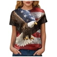 thumbnail image 4 of enyan US 250th Anniversary Shirt American 250th 1776-2026 USA T-Shirt for Wo Womens Tops,Dark Blue,XL, 4 of 7