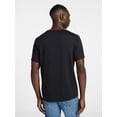 thumbnail image 3 of George Men's & Big Men's Relaxed Fit Short Sleeve V-Neck Tee, Sizes S-3XL, 3 of 5