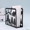 thumbnail image 5 of Christmas Decorations Outdoor Rack Christmas Napkin Holder Napkin Stand Xmas Tree Tissue Dispenser Tabletop Paper Napkin Organizer Xmas Decoration For Home Hotel Bar Restaurant Storage rack, 5 of 5