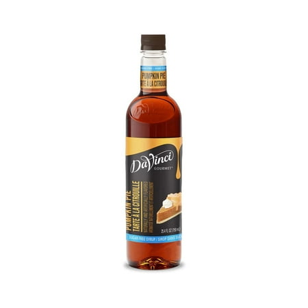 Da Vinci Sugar Free Syrup (750ml) Flavor: Pumpkin Pie