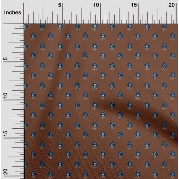 oneOone Cotton Flex Fabric Floral Block Fabric Prints By Yard 40 Inch Wide