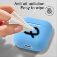 thumbnail image 3 of Flmtop Dustproof Soft Silicone Wireless Bluetooth-compatible Earphones Case Protective Cover for Airpods Pro 4, 3 of 10