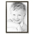 thumbnail image 2 of ArtToFrames 25" x 36" Black Panel With Silver Lip Picture Frame, 25x36 inch Multi Wood Poster Frame (WOM-5093), 2 of 7