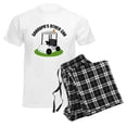 thumbnail image 6 of CafePress - Grandpa Golf Cart Men's Light Pajamas - Men's Light Loose Fit Cotton Pajama Set, 6 of 7