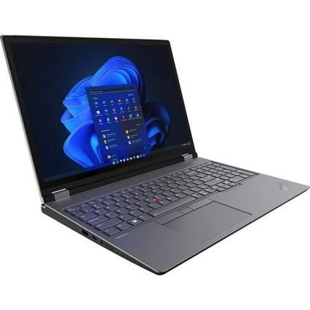 Lenovo ThinkPad P16 G1 21D60082US 16" Mobile Workstation - WQUXGA - 3840 x 2400 - Intel Core i9 12th Gen i9-12900HX Hexadeca-core (16 Core) 2.30 GHz - 32 GB Total RAM - 1 TB SSD - Storm Gray - in