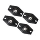 thumbnail image 5 of Polea de pasta Polea universal Polea de rueda Polea de caja de autoalmacenamiento de bajo ruido Negro, 5 of 7