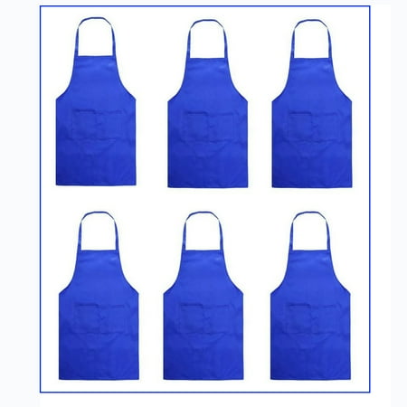 8 Inch Apron Rose - NK Apron with Pockets Waist Apron 29.5-Inch Long Kitchen Cooking Restaurant Bistro Craft Garden Half Aprons for Men, Women, Chef, Baker, Servers, Waitress, Waiter, Craftsmen Black
