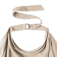 thumbnail image 5 of GoXteam Muslin Nursing Cover for Baby Breastfeeding, Breathable Privacy Nursing Covers for Mom 100% Cotton Breastfeeding Cover for Mother Nursing Apron (Khaki), 5 of 7