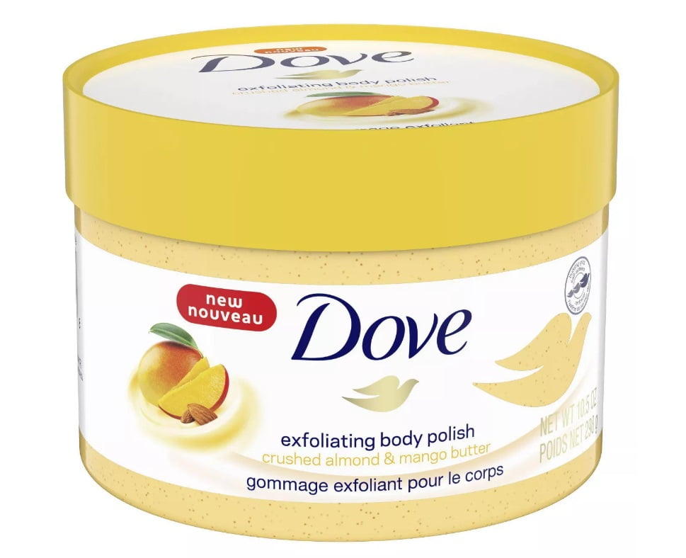 dove sugar scrub