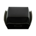 thumbnail image 4 of Bio Tek Black Paper Mini Burger Box - 2 3/4" x 2 3/4" x 2" - 100 count box, 4 of 10