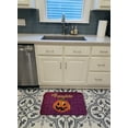 thumbnail image 3 of Carolines Treasures SB3017RUG Hello Pumpkin Halloween Machine Washable Memory Foam Mat, 3 of 4