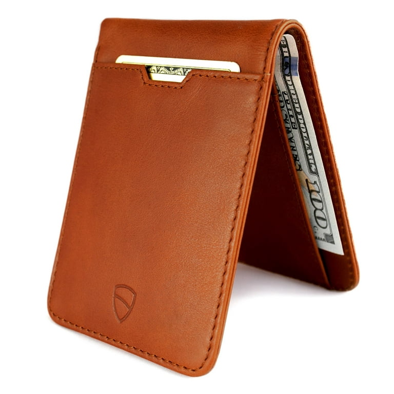 Vaultskin MANHATTAN - RFID Blocking Leather Wallet, Slim Front Pocket