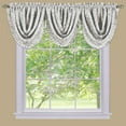 thumbnail image 4 of PowerSellerUSA 2-Pack Window Curtain Panels Set, 52"W x 63"L Inches Rod Pocket Blackout Energy Efficient Panels with Damask Design, Modern Elegant Style Long Curtains for Room Decore, Ivory, 4 of 4