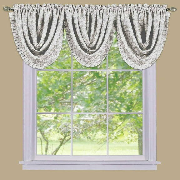 Ergode Sutton Waterfall Valance - Ivory