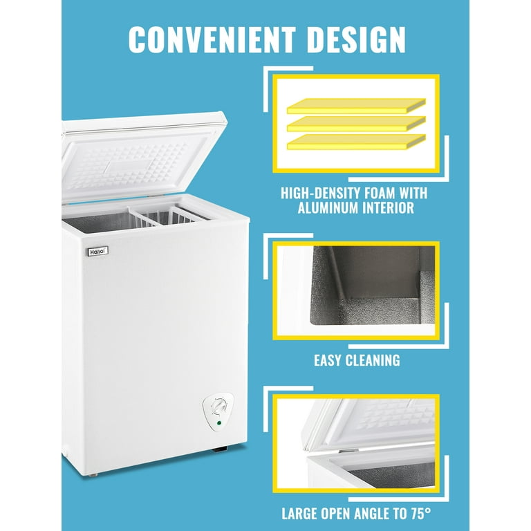 5 Cu. FT Single Top White Door Chest Freezer with Lock - China Chest  Freezer and Refridgerators and Freezers price