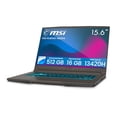 thumbnail image 4 of Combo Laptop Gamer MSI Thin 15 B13VE-3023US Intel Core i5 16GB RAM 512GB SSD 15.6" FHD RTX 4050 Gris + Audifonos Bluetooth y Mochila, 4 of 4