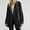 Black, variant on Leesechin Blazers for Women Gold Velvet Long Sleeved Top Suit Coat Long Sleeved Hoodless Casual Coat/jacket Suit Coat