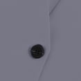 thumbnail image 4 of LISTHA 2024 Fall Long Linen Vest Blazer Y2K Fully Lined V-Neck Lightweight Fashion Casual Button Jackets Tops with Pockets Dark Gray 3XL, 4 of 9