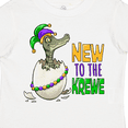 thumbnail image 4 of Inktastic New to the Krewe Mardi Gras Baby Alligator Boys or Girls Toddler T-Shirt, 4 of 5