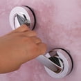 thumbnail image 2 of QUMIIRITY Tub Safety Bars Seniors Grab Bar Stainless Steel Silver 1Set, 2 of 8