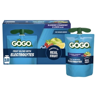 GOGO Electrolytes No Sugar Added Strawberry Pineapple & Orange