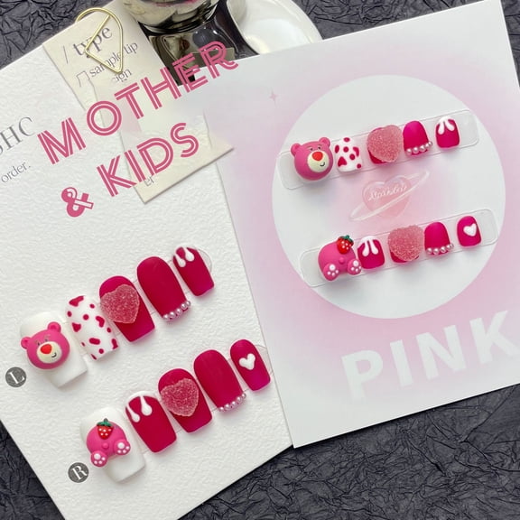 ADITYSHOP - Handmade Mommy & Me Cherry Treats [For Mommy & Kids] Large Kid, Kit included