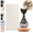 Black+base+white gift box, variant on Cat Storm Glass Weather Predictor Bottle, Egyptian Cat Weather Forecaster with Wooden Base, Crystal Barometer Weather Station, Decorative Glass Weather Glass for Home Office Desk Gift