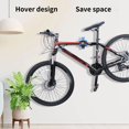thumbnail image 4 of Support Mural Rétractable pour Vélo de Route de Montagne 44,5-60,5 cm, Acier ABS, Support de Stationnement, Pince pour Porte-Bagages, Entretien, 4 of 10