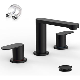 FELIXBATH Bathroom Faucet With Pull Out Sprayer, Chrome Bathroom