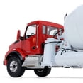 thumbnail image 2 of Kenworth T880 with McNeilus Standard Mixer Red Cab/ White Body 1/34 Diecast Model by First Gear, 2 of 4