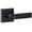 Flat Black, variant on Sure-Loc CT107 15 Cortina Single Cylinder Keyed Entry Door Lever Set - Nickel