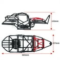 thumbnail image 4 of maskred 1/10 Roll Cage RC Upgrade Part Metal Shock Resistance Rc Roll Cage For Axial Scx10 RR10 RC Car Part RC Car Accessories, 4 of 6