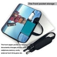 thumbnail image 2 of Lsque Elephant Sits Pattern Laptop Bag – Portable & Slim Single-Shoulder Computer Case with Adjustable Strap, Protective, Lightweight for 13”/14”/15.6” Laptops, 2 of 8