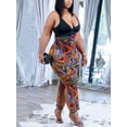thumbnail image 1 of LovelyWholesale Women's Tie-dye Slit Cami Bodycon Dress, 1 of 3