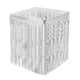 thumbnail image 4 of de mesa con flecos metálicos, cortina de lámina de nupcial para boda Plata Yuyangstore Borla de la hoja, 4 of 8