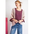 thumbnail image 2 of Multi Color Thread Sweater M, 2 of 3
