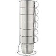 thumbnail image 2 of Vasos de café Mirenlife Apilables de Acero Inoxidable 10 Piezas, 2 of 3