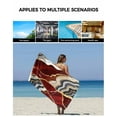 thumbnail image 5 of Red Marble Towel Set of 3, Soft Microfiber Bath Towels, Hand Towel, Washcloths, Grey Gold Texture Vintage Farmhouse Art Quick-Dry Absorbent Towels for Bathroom Kitchen Hotel Beach Gym Spa, 5 of 7