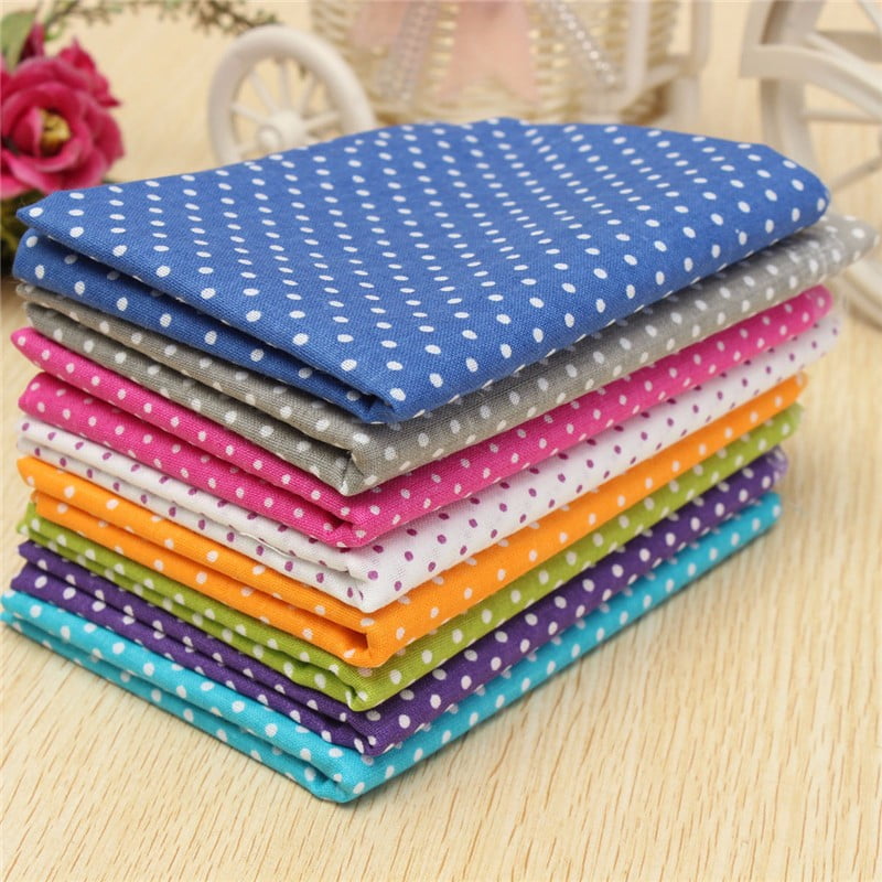 Random Pattern Healifty 100PCS Patchwork Fabric Cotton DIY 10x10cm Printed Fabric Material for Sewing Scrapbooking Quilting Craft 