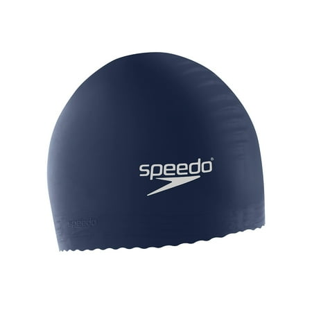 Speedo Solid Latex Cap - Speedo Solid Latex Swim-Swimming Head Cap